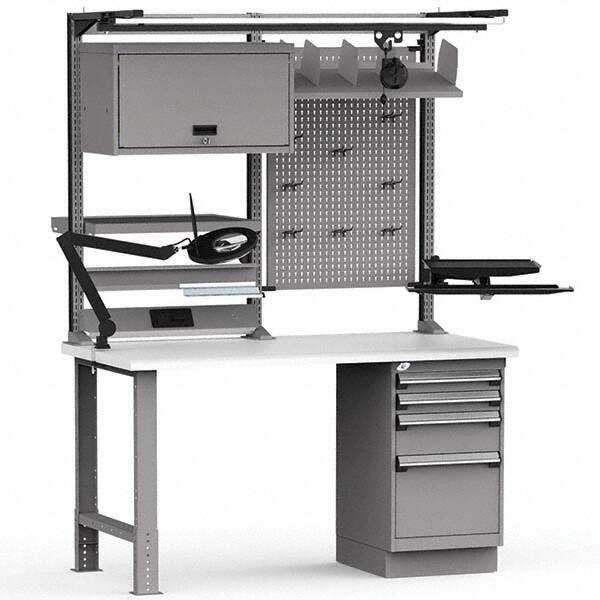 Rousseau Metal - Stationary Workstations Type: Work Center Load Capacity (Lb.): 775 - Exact Tool & Supply