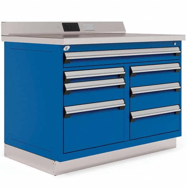 Rousseau Metal - Stationary Workstations Type: Work Center Load Capacity (Lb.): 2000 - Exact Tool & Supply