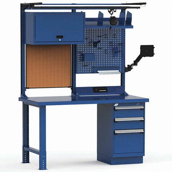 Rousseau Metal - Stationary Workstations Type: Work Center Load Capacity (Lb.): 1100 - Exact Tool & Supply