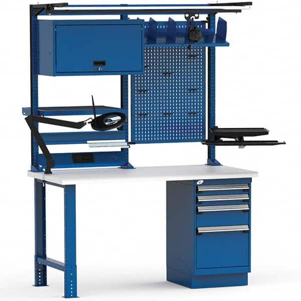 Rousseau Metal - Stationary Workstations Type: Work Center Load Capacity (Lb.): 775 - Exact Tool & Supply