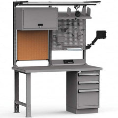 Rousseau Metal - Stationary Workstations Type: Work Center Load Capacity (Lb.): 1100 - Exact Tool & Supply