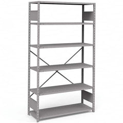 Rousseau Metal - Steel Shelving Type: Shelving Starter or Add-On: Starter - Exact Tool & Supply