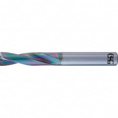 OSG - 0.3346" 0° Solid Carbide Screw Machine Drill Bit - Exact Tool & Supply