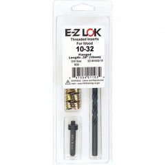 E-Z LOK - Thread Repair Kits Insert Thread Size (Inch): #10-32 Includes Drill: Yes - Exact Tool & Supply