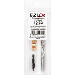 E-Z LOK - Thread Repair Kits Insert Thread Size (Inch): #10-32 Includes Drill: Yes - Exact Tool & Supply