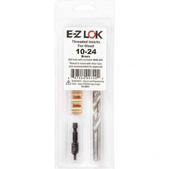E-Z LOK - Thread Repair Kits Insert Thread Size (Inch): #10-24 Includes Drill: Yes - Exact Tool & Supply