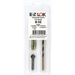 E-Z LOK - Thread Repair Kits Insert Thread Size (Inch): #8-32 Includes Drill: Yes - Exact Tool & Supply
