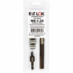 E-Z LOK - Thread Repair Kits Insert Thread Size (mm): M8x1.25 Includes Drill: Yes - Exact Tool & Supply