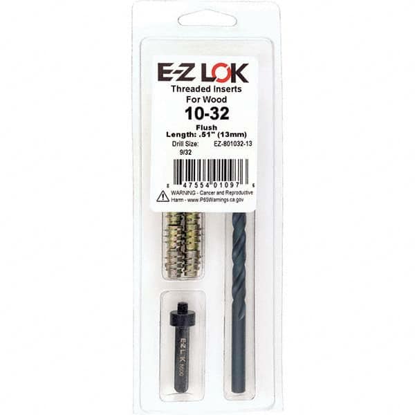 E-Z LOK - Thread Repair Kits Insert Thread Size (Inch): 1/4-20 Includes Drill: Yes - Exact Tool & Supply