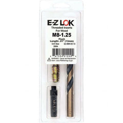 E-Z LOK - Thread Repair Kits Insert Thread Size (mm): M8x1.25 Includes Drill: Yes - Exact Tool & Supply