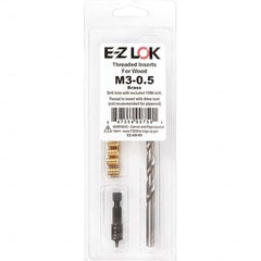 E-Z LOK - Thread Repair Kits Insert Thread Size (mm): M3x0.50 Includes Drill: Yes - Exact Tool & Supply