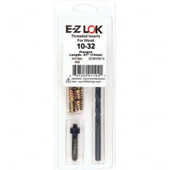 E-Z LOK - Thread Repair Kits Insert Thread Size (Inch): #10-32 Includes Drill: Yes - Exact Tool & Supply