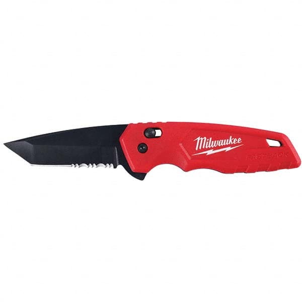 Milwaukee Tool - Pocket & Folding Knives Knife Type: Folding Knife Edge Type: Serrated - Exact Tool & Supply