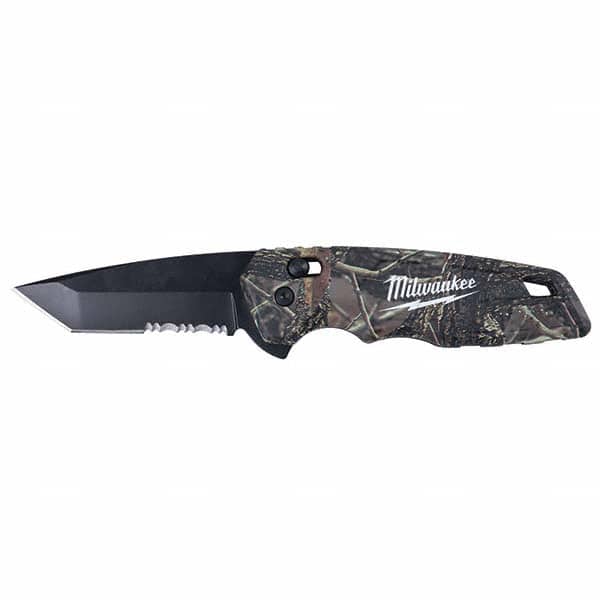 Milwaukee Tool - Pocket & Folding Knives Knife Type: Folding Knife Edge Type: Serrated - Exact Tool & Supply