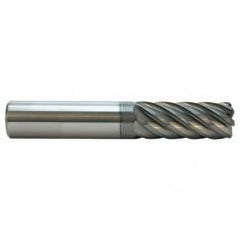 5/8x5/8x1-1/4x3-1/2 7 Flute .030R Tuff Cut® XR7 End Mill-ALtima® Blaze - Exact Tool & Supply
