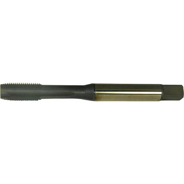 Cleveland - #8-32 UNC Class 2B 3-Flute TiAlN Finish HSS-E Spiral Point Tap - Exact Tool & Supply