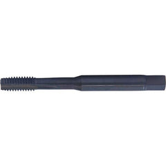 Cleveland - #10-32 UNF Class 2B 3-Flute Black Oxide Finish HSS-E Spiral Point Tap - Exact Tool & Supply