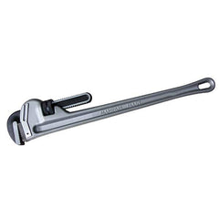 PRO-SOURCE - Pipe Wrenches; Type: Straight ; Maximum Pipe Capacity (Inch): 6 ; Overall Length (Inch): 41.3386 ; Material: Aluminum ; Additional Information: I-Beam Handle ; Finish/Coating: Powder Coated - Exact Tool & Supply