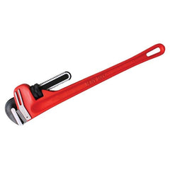 PRO-SOURCE - Pipe Wrenches; Type: Straight ; Maximum Pipe Capacity (Inch): 6 ; Overall Length (Inch): 41.3386 ; Material: Ductile Iron ; Additional Information: I-Beam Handle ; Finish/Coating: Powder Coated - Exact Tool & Supply