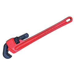 PRO-SOURCE - Pipe Wrenches; Type: Offset ; Maximum Pipe Capacity (Inch): 1.25 ; Overall Length (Inch): 16.8504 ; Material: Ductile Iron ; Additional Information: Offset ; Finish/Coating: Powder Coated - Exact Tool & Supply