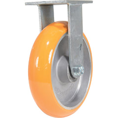 Vestil - Standard Casters; Mount: With Holes ; Style: Rigid ; Wheel Diameter: 8 (Inch); Wheel Width: 2 (Inch); Overall Height (Inch): 9-3/8 ; Load Capacity (Lb.): 1250.000 - Exact Tool & Supply