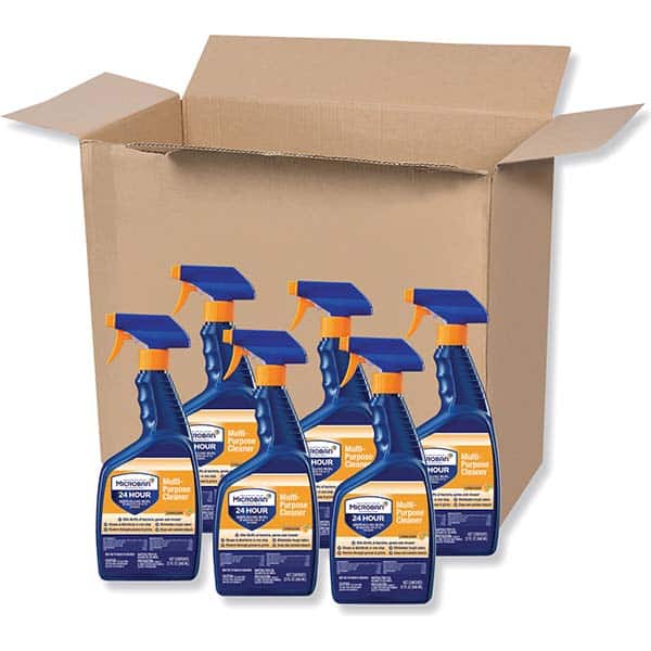 Microban - All-Purpose Cleaners & Degreasers Container Type: Spray Bottle Container Size: 32 oz - Exact Tool & Supply