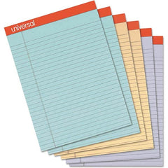 UNIVERSAL - Note Pads, Writing Pads & Notebooks Writing Pads & Notebook Type: Writing Pad Size: 8-1/2 x 11-3/4 - Exact Tool & Supply