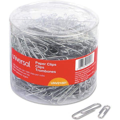 UNIVERSAL - Binder Clips Binder Type: Paper Fastener Color: Silver - Exact Tool & Supply