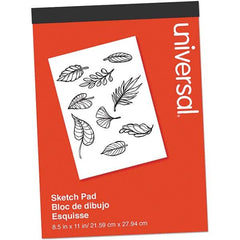 UNIVERSAL - Note Pads, Writing Pads & Notebooks Writing Pads & Notebook Type: Scratch Pad Size: 8-1/2 x 11 - Exact Tool & Supply