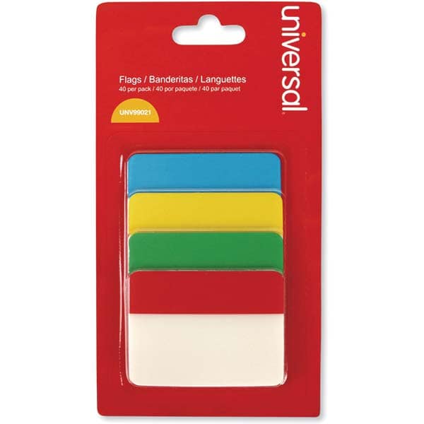 UNIVERSAL - Tabs, Indexes & Dividers Indexes & Divider Type: Self-Stick Tab Number Of tabs: 40 - Exact Tool & Supply