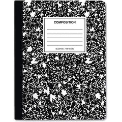 UNIVERSAL - Note Pads, Writing Pads & Notebooks Writing Pads & Notebook Type: Composition Book Size: 9-3/4 x 7-1/2 - Exact Tool & Supply