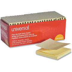 UNIVERSAL - Note Pads, Writing Pads & Notebooks Writing Pads & Notebook Type: Self-Stick Notes Size: 3 x 3 - Exact Tool & Supply