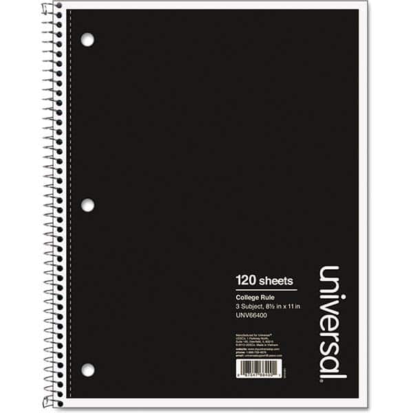 UNIVERSAL - Note Pads, Writing Pads & Notebooks Writing Pads & Notebook Type: Notebook Size: 11 x 8-1/2 - Exact Tool & Supply