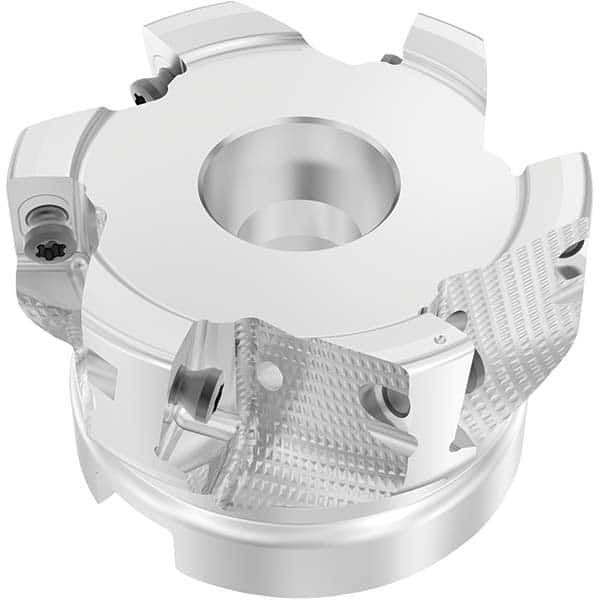 Seco - Indexable Square-Shoulder Face Mills Cutting Diameter (mm): 66.00 Cutting Diameter (Inch): 2.598 - Exact Tool & Supply