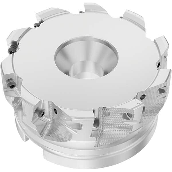 Seco - Indexable Square-Shoulder Face Mills Cutting Diameter (Inch): 4 Cutting Diameter (Decimal Inch): 4.0000 - Exact Tool & Supply