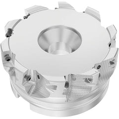 Seco - Indexable Square-Shoulder Face Mills Cutting Diameter (Inch): 4 Cutting Diameter (Decimal Inch): 4.0000 - Exact Tool & Supply