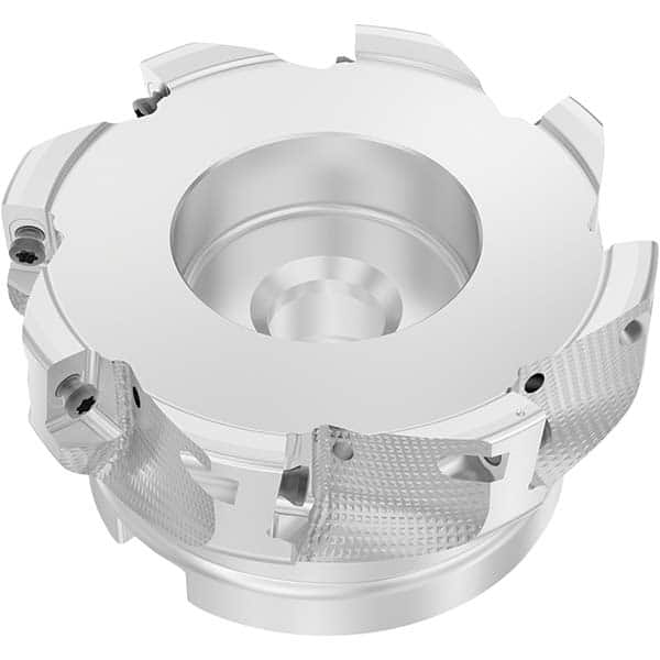 Seco - Indexable Square-Shoulder Face Mills Cutting Diameter (Inch): 4 Cutting Diameter (Decimal Inch): 4.0000 - Exact Tool & Supply
