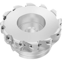 Seco - Indexable Square-Shoulder Face Mills Cutting Diameter (mm): 125.00 Cutting Diameter (Inch): 4.921 - Exact Tool & Supply