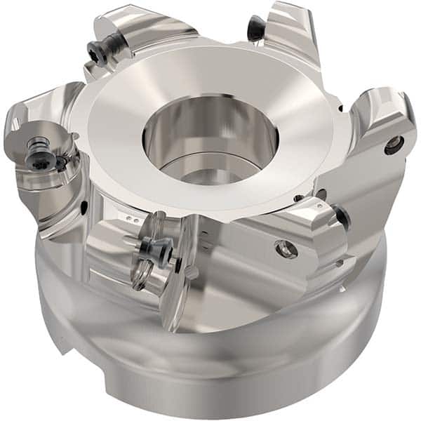 Seco - Indexable Copy Face Mills Cutting Diameter (Inch): 4 Cutting Diameter (Decimal Inch): 4.0000 - Exact Tool & Supply