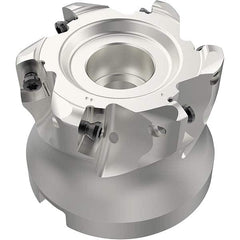 Seco - Indexable High-Feed Face Mills Cutting Diameter (Inch): 2.480 Cutting Diameter (mm): 63.00 - Exact Tool & Supply