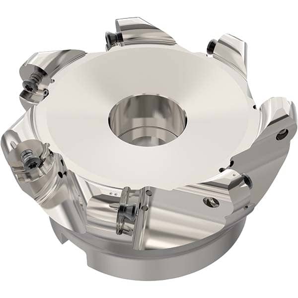Seco - Indexable Copy Face Mills Cutting Diameter (Inch): 5 Cutting Diameter (Decimal Inch): 5.0000 - Exact Tool & Supply