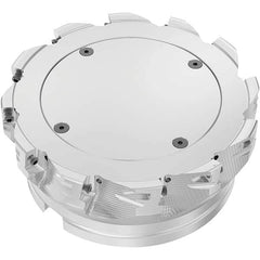 Seco - Indexable Square-Shoulder Face Mills Cutting Diameter (Inch): 6 Cutting Diameter (Decimal Inch): 6.0000 - Exact Tool & Supply