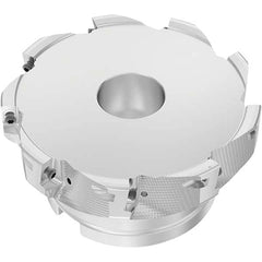Seco - Indexable Square-Shoulder Face Mills Cutting Diameter (Inch): 5 Cutting Diameter (Decimal Inch): 5.0000 - Exact Tool & Supply