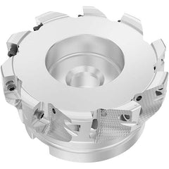 Seco - Indexable Square-Shoulder Face Mills Cutting Diameter (mm): 100.00 Cutting Diameter (Inch): 3.937 - Exact Tool & Supply