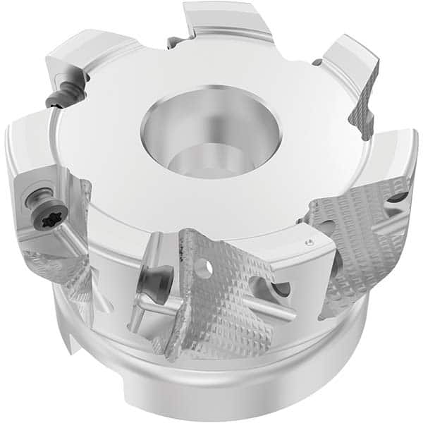 Seco - Indexable Square-Shoulder Face Mills Cutting Diameter (mm): 63.00 Cutting Diameter (Inch): 2.48 - Exact Tool & Supply