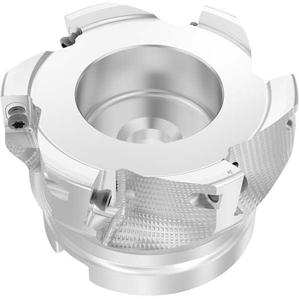 Seco - Indexable Square-Shoulder Face Mills Cutting Diameter (mm): 80.00 Cutting Diameter (Inch): 3.15 - Exact Tool & Supply