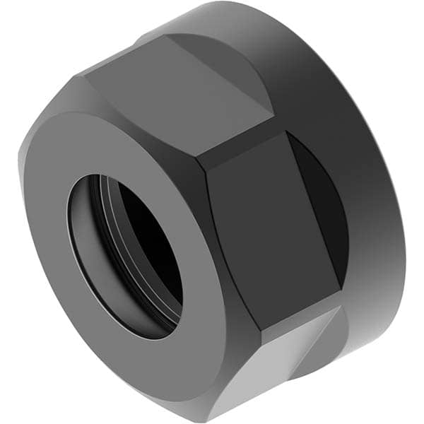 Seco - Collet Nuts & Locknuts Type: Collet Nut Collet Series: ER16 - Exact Tool & Supply