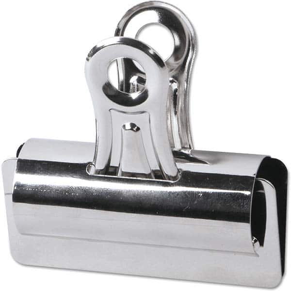 UNIVERSAL - Binder Clips Width (Inch): 3 Binder Type: Bulldog Clips - Exact Tool & Supply