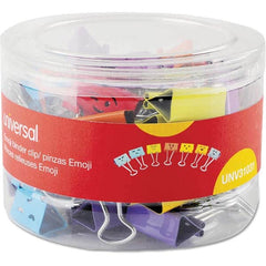 UNIVERSAL - Binder Clips Width (Inch): 1 Binder Type: Binder Clip - Exact Tool & Supply