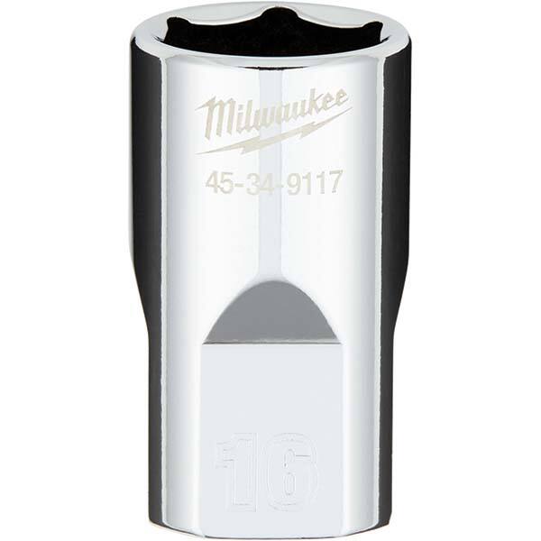 Milwaukee Tool - Hand Sockets Drive Size (Inch): 1/2 Size (mm): 16.0000 - Exact Tool & Supply